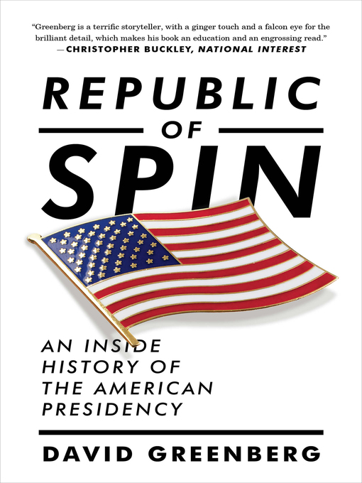 Title details for Republic of Spin by David Greenberg - Available